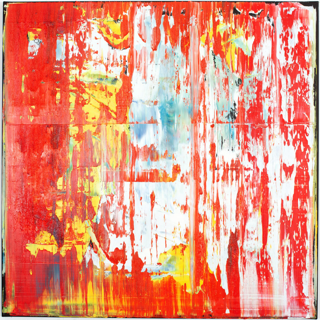Alex Gunia, untitled, abstrakt, Öl auf Leinwand, 100 cm x 100 cm, abstrakt, copyright by Alex Gunia